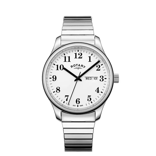 Rotary Heritage Altera Expander Stainless Steel Bracelet Watch