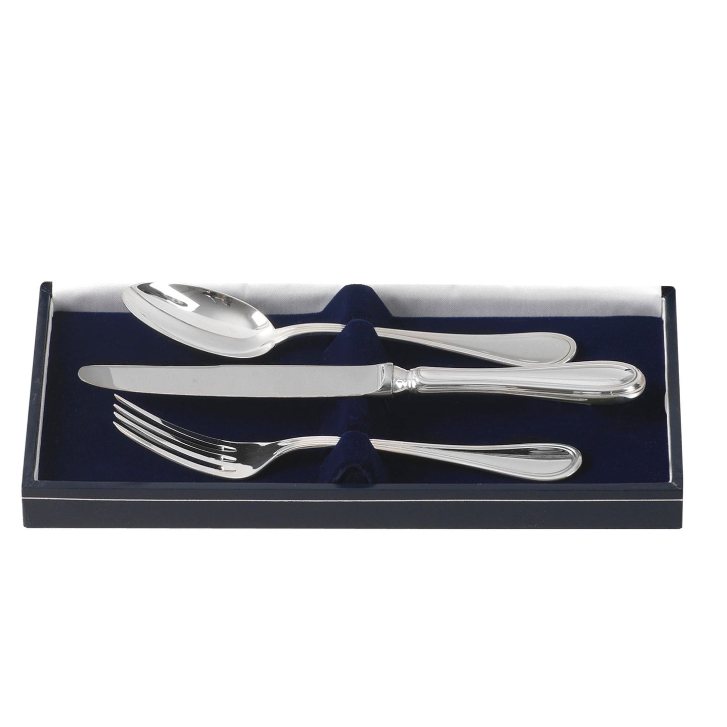 Sterling Silver 3 Piece Children's Cutlery Set (8312)