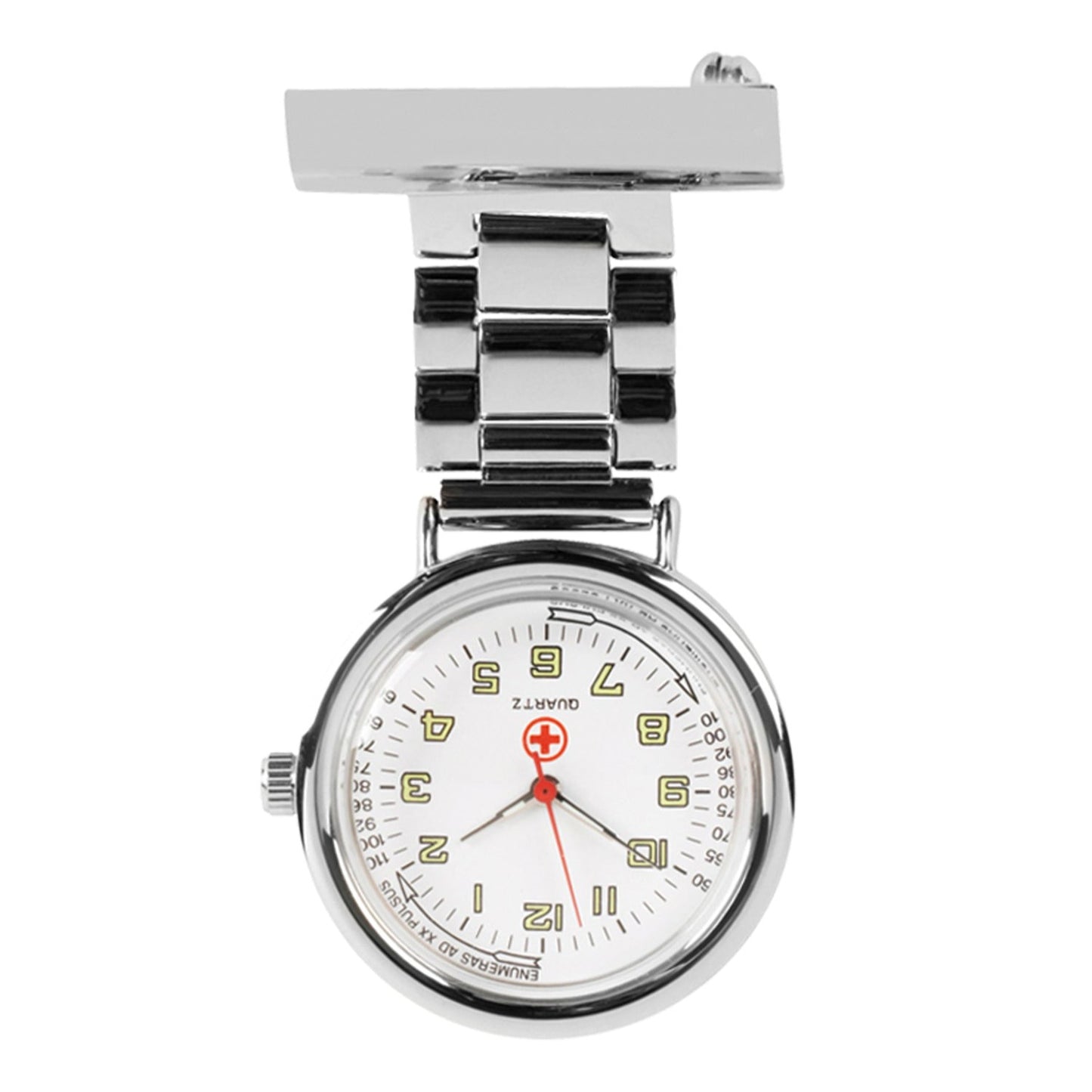 1219 Woodford Stainless Steel Nurses Fob watch