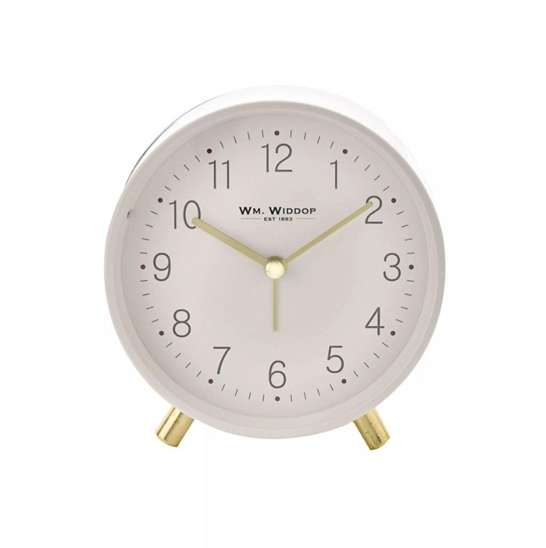 White Hometime Alarm Clock