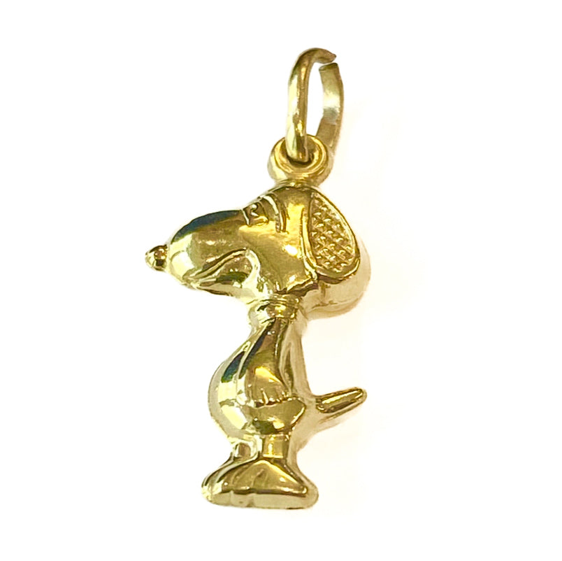 PLCH06 Pre-Loved 9ct Snoopy/Dog pendant charm