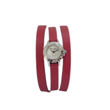 Load image into Gallery viewer, Thomas Sabo Ladies Charm Club Wrap Watch Red Leather WA0138 £235
