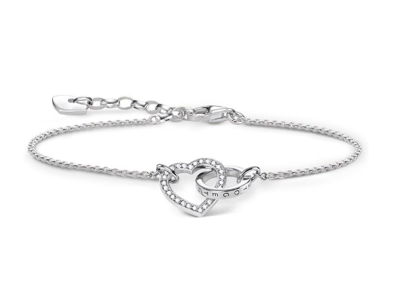 Thomas Sabo Sterling Silver 'Forever Together' Entwined Bracelet