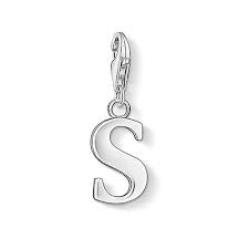 Thomas Sabo Sterling Silver Letter S charm Ref 0193 £29