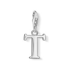 Thomas Sabo Sterling Silver Letter T charm Ref 0194 £29