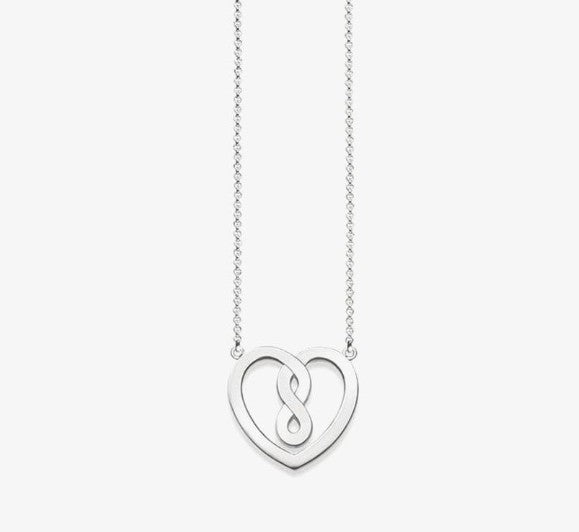 Thomas Sabo Sterling Silver Infinity Heart Necklace