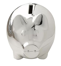 Load image into Gallery viewer, 6314 Bambino Silver Plated Piggy Money Box
