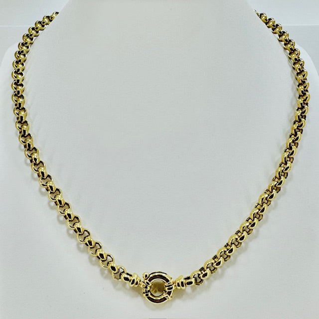 9ct Yellow Gold 18'' Belcher Chain Pre Loved