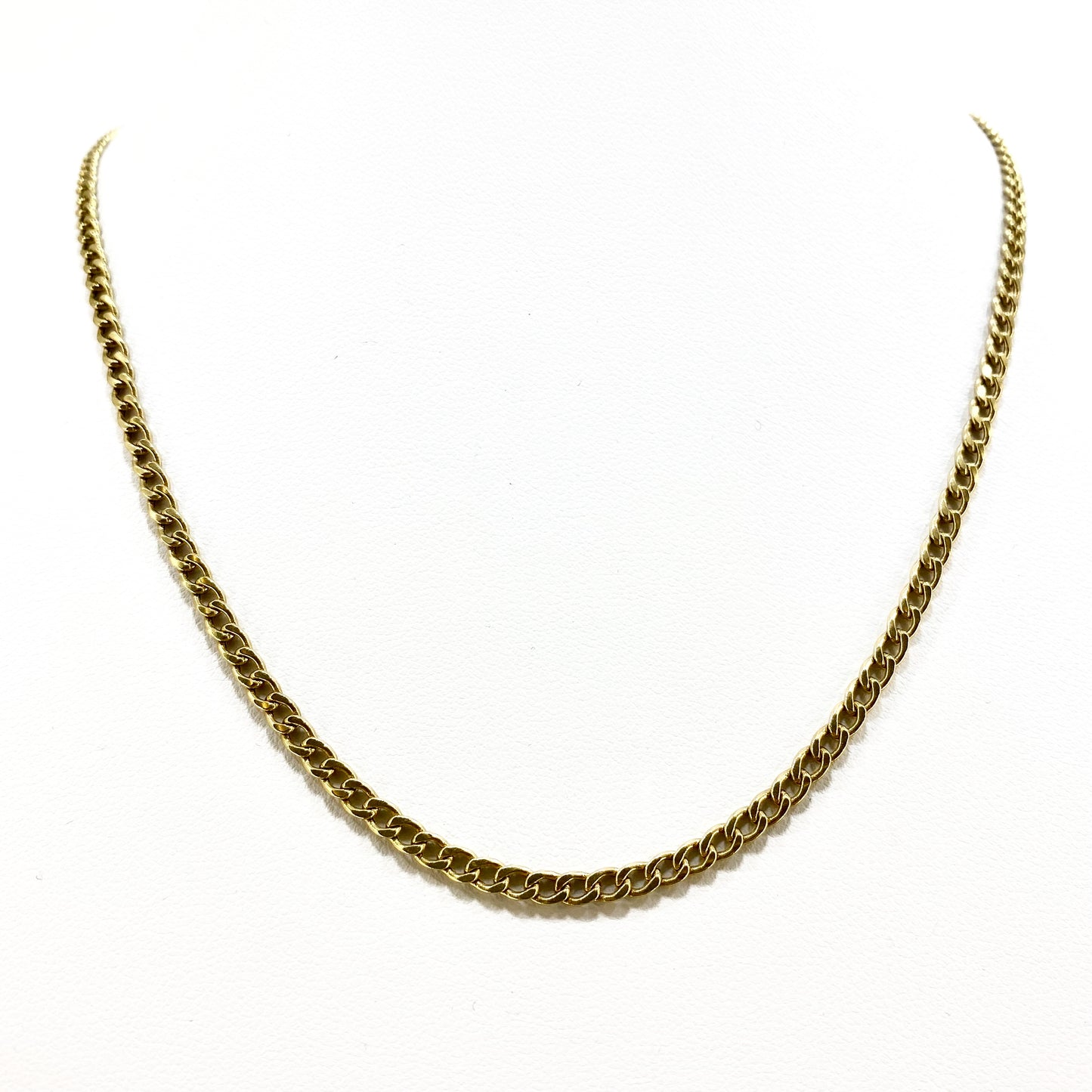 18ct Yellow Gold Curb Link Chain Pre-Loved
