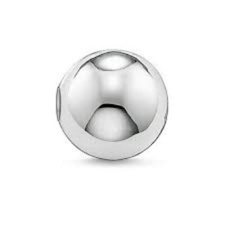 Thomas Sabo Sterling Silver Plain Karma Bead charm ref K0048-001-12