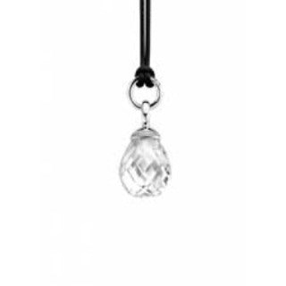 Ti Sento Stirling Silver CZ Drop pendant ref 6641ZI