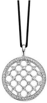 Ti Sento Stirling Silver CZ set Pendant ref 6715ZI