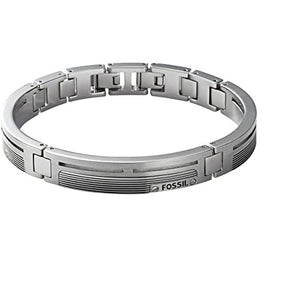 Fossil Gents Stainless Steel station Bracelet JF84476040