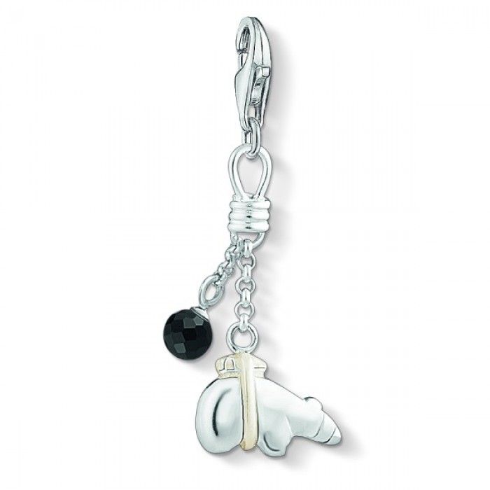 Thomas Sabo Sterling Silver Ethno Bear charm ref 1332-168-11