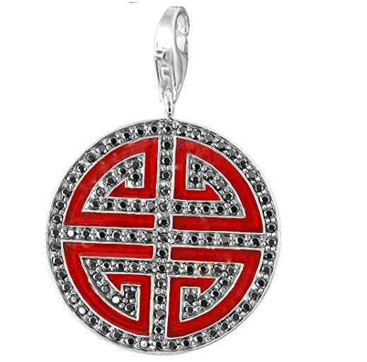Thomas Sabo Lucky Symbol Great Blessings CZ set Pendant ref T0299-041-10