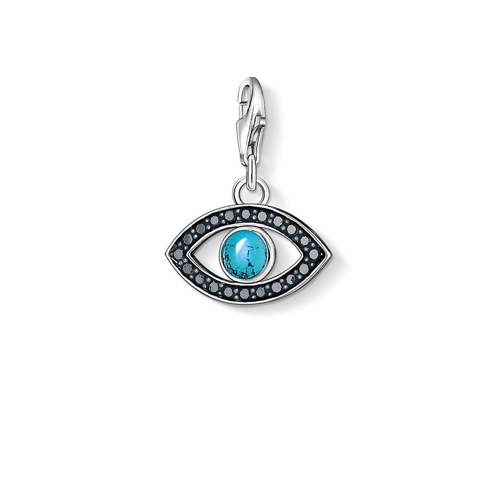 Thomas Sabo Sterling Silver Nazars Eye charm Ref 1053-405-17