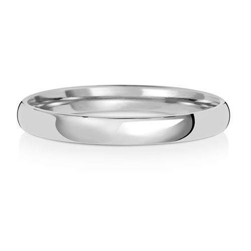 2.5MM Slight Court Wedding Ring