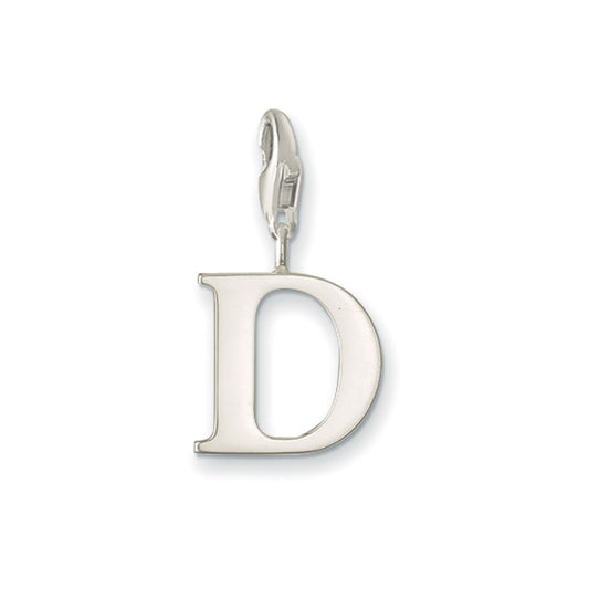 Thomas Sabo Sterling Silver Letter D charm Ref 0178 £29