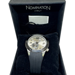 NEW Nomination Watch on Black Silicone 077000/017 £149.99
