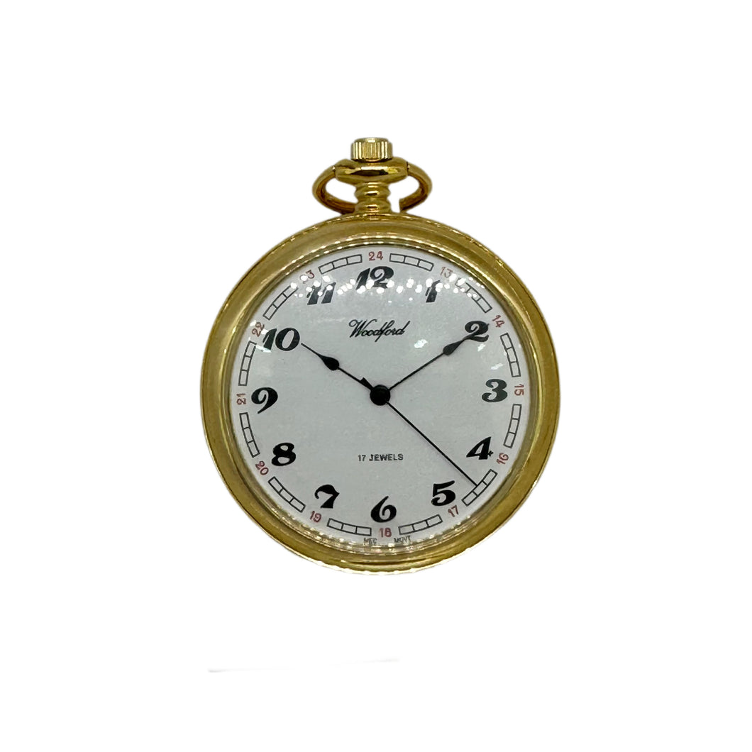 1031G/P Gold Plated Pocket watch mechanical