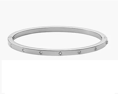 JF04420040 FOSSIL Sadie - Stainless Steel Sparkle Bangle