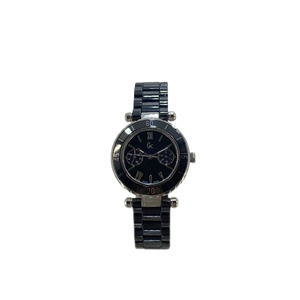 GC Ladies Black Ceramic multi function bracelet watch ref I35003L2