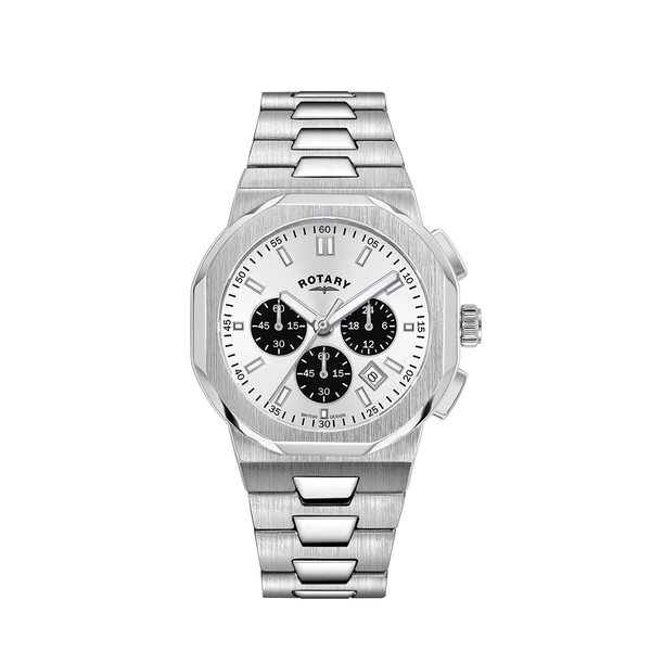GB05450/59 Rotary Gents Regent Chronograph S/S bracelet watch