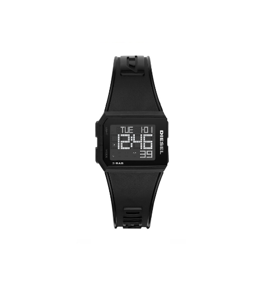 DIESEL Chopped Digital Black Watch DZ1918