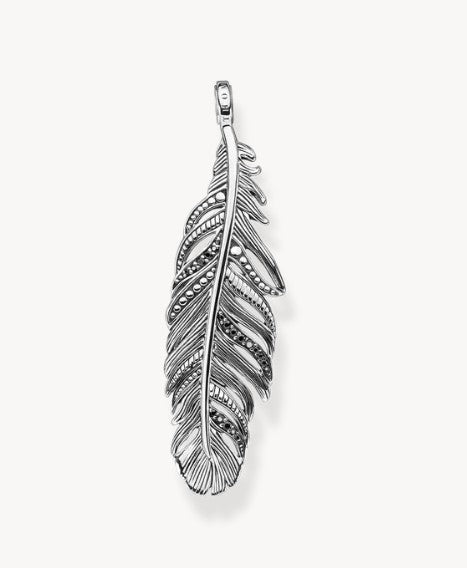 Thomas Sabo Sterling Silver Feather Pendant