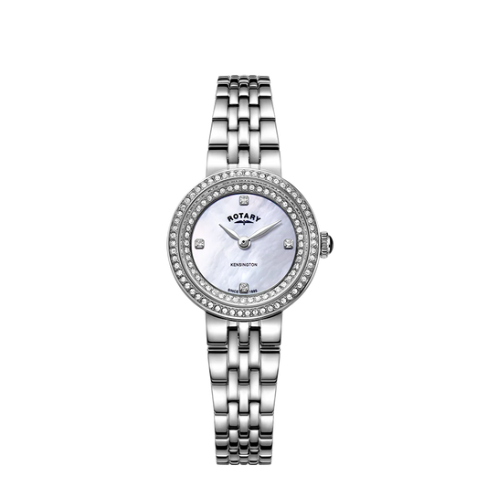 Rotary Kensington Quartz Ladies Stainless Steel Bracelet Watch ref LB05370/41