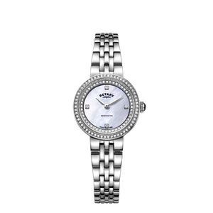 Rotary Kensington Quartz Ladies Stainless Steel Bracelet Watch ref LB05370/41
