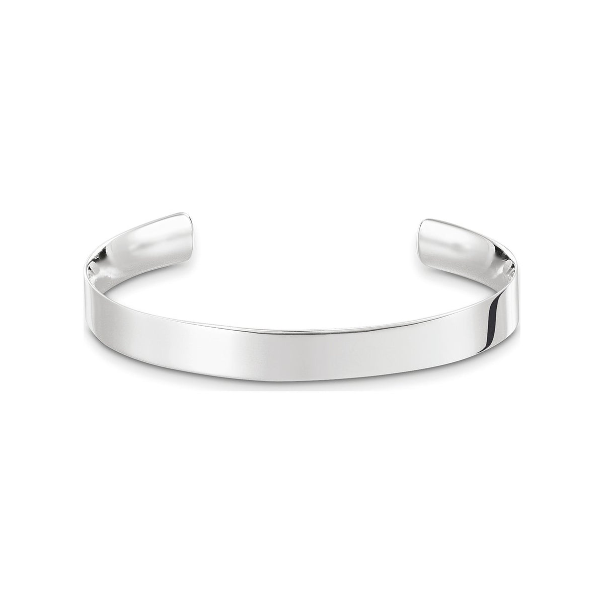 Thomas Sabo Sterling Silver 7mm Cuff Bangle