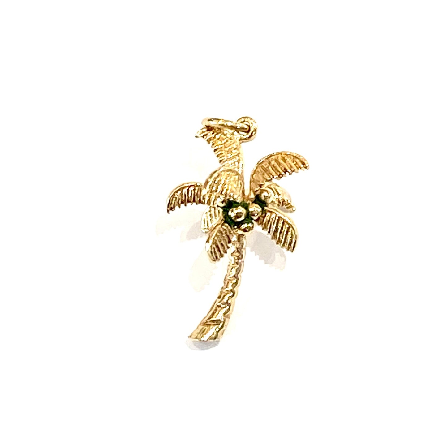 9ct Yellow Gold Palm Tree Charm Pre Loved