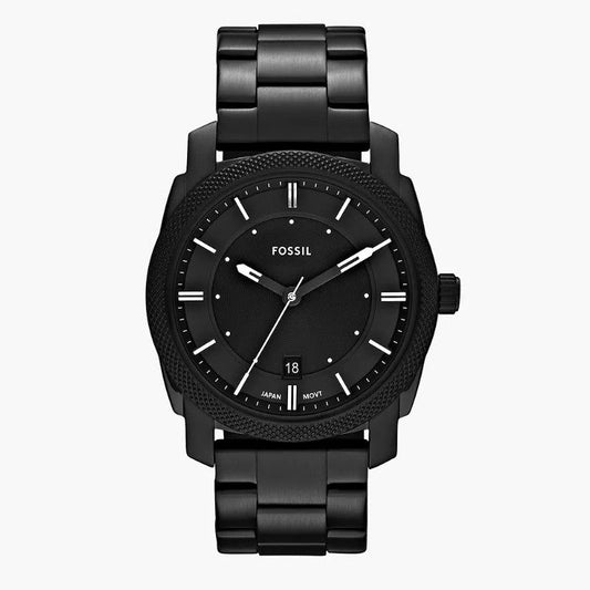 Fossil Machine Black PVD Stainless Steel Watch