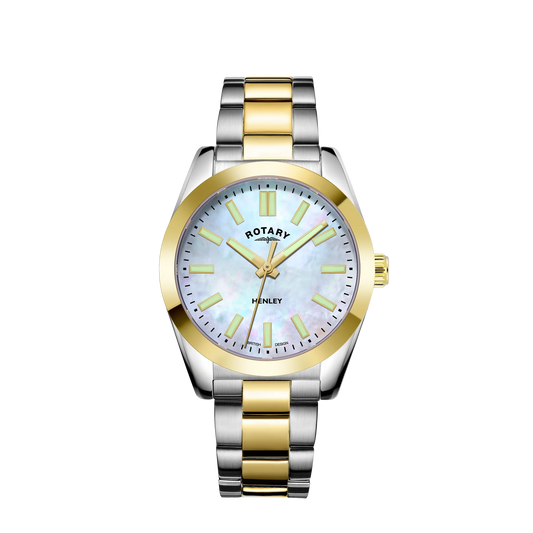 Rotary Henley 2 tone Stainless Steel Bracelet Watch LB05281/41