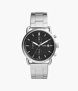 Fossil The Commuter Chronograph Stainless Steel Watch FS5399