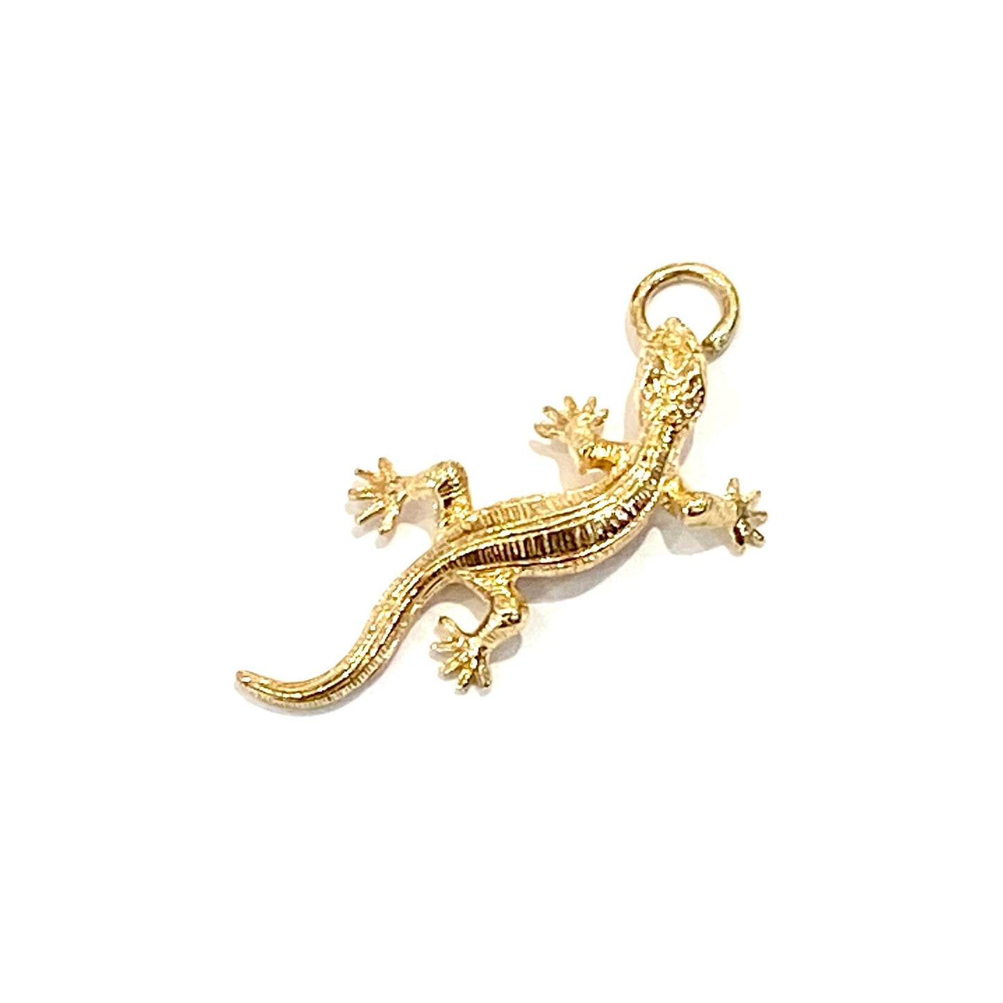9ct Yellow Gold Lizard Charm Pre Loved