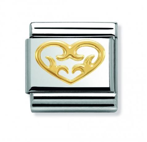 Nomination Classic 18K Heart Charm 030152/03