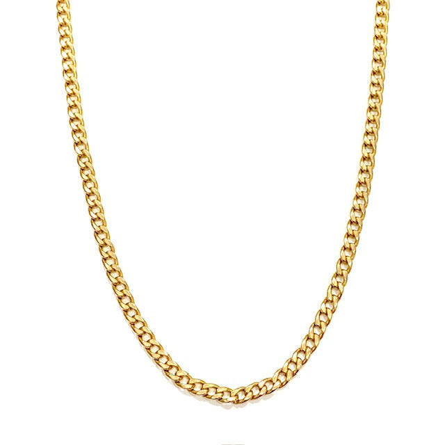 9ct gold Curb Chain Necklace Pre-loved