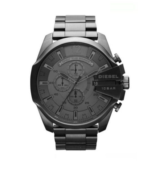 DIESEL Mega Chief Chronograph Metal Grey Stainless Steel Watch DZ4282