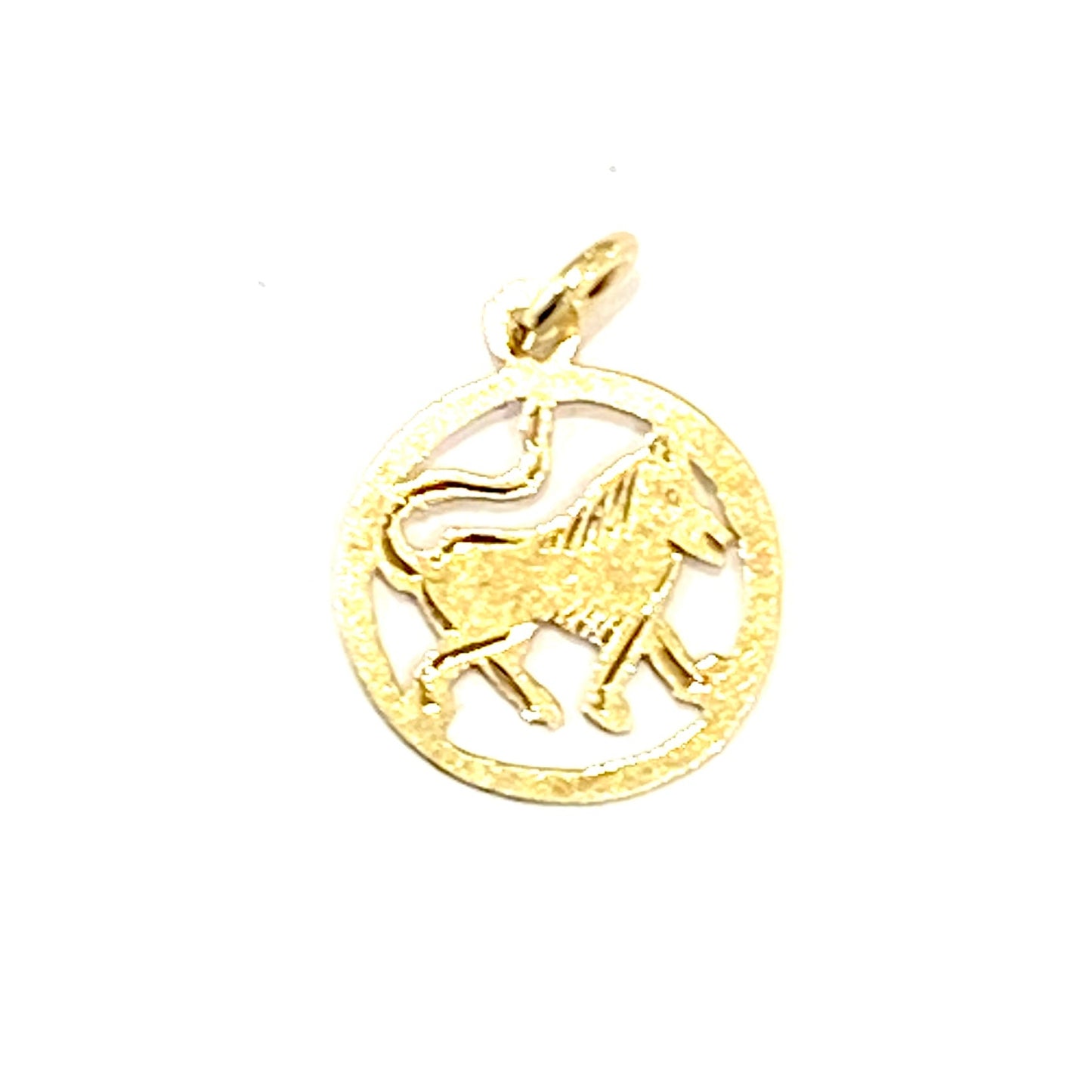 9ct Yellow Gold Lion Charm Pre Loved