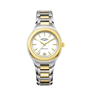 LB05107/02 Rotary Ladies Kensington 2 tone with date bracelet watch