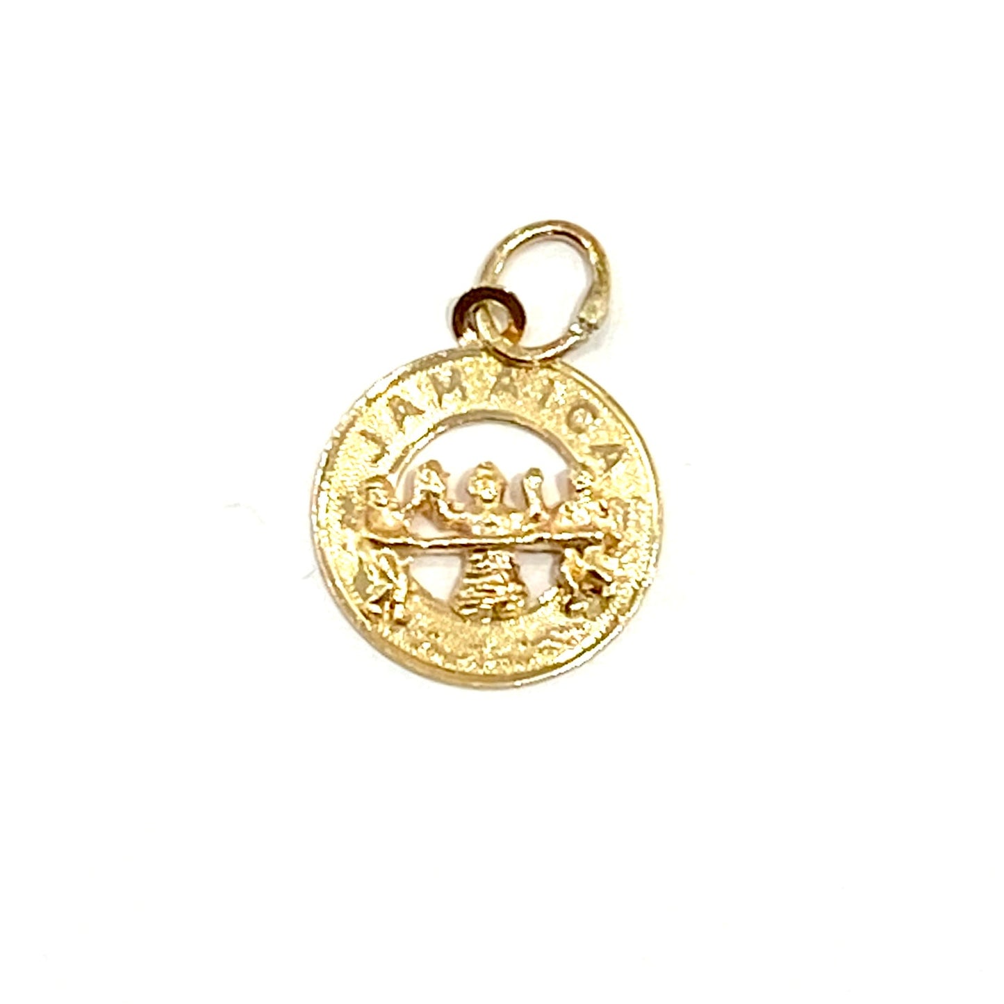 14ct Yellow Gold Jamaica Charm Pre Loved