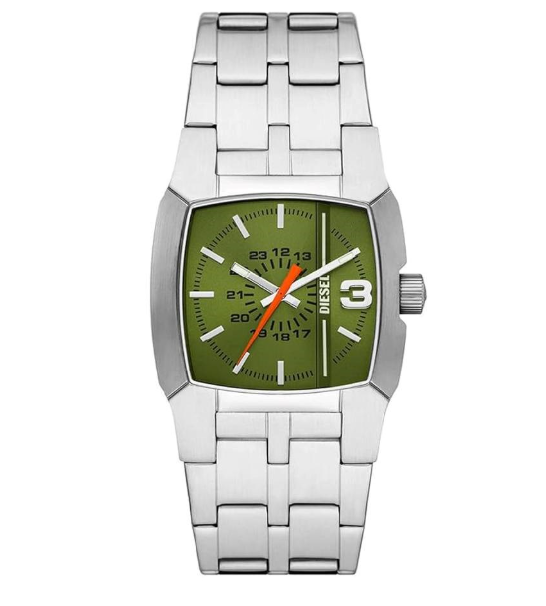 Diesel Cliffhanger Three-Hand Stainless Steel Watch DZ2150