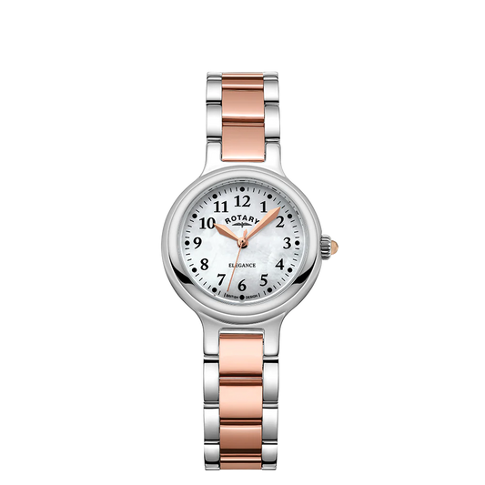 Rotary Traditional Elegance 2 tone bracelet watch LB05137/41