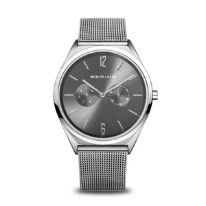 Bering Ultra Slim Stainless Steel Bracelet watch ref 17140-009