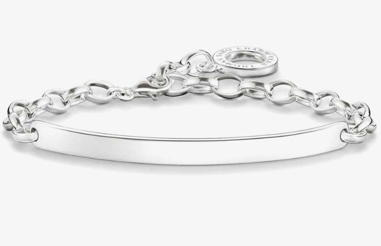Thomas Sabo Sterling Silver 'Love Bridge' Charm ID Bracelet