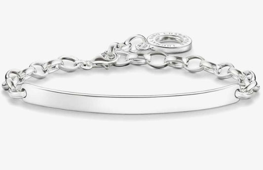 Thomas Sabo Sterling Silver 'Love Bridge' Charm ID Bracelet