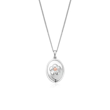 Clogau forget 2025 me not necklace