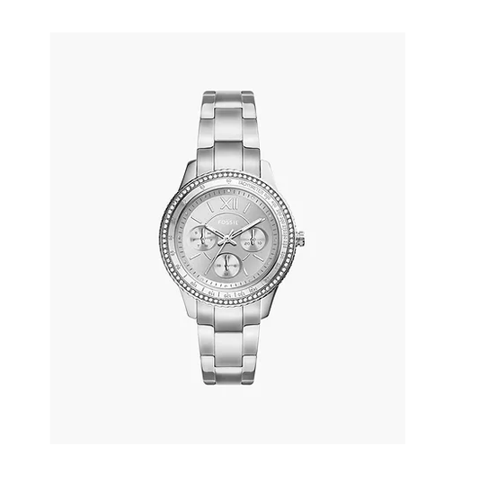 ES5108 Fossil Ladies  Stella Multi function CZ set Bracelet watch